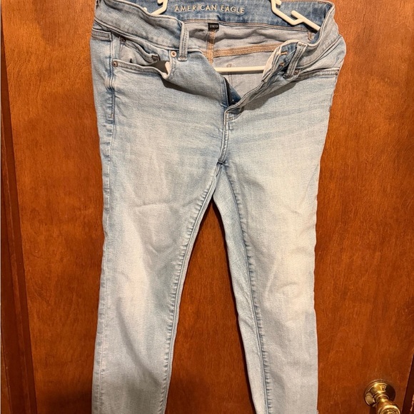 American Eagle Outfitters Denim - American Eagle Outfitters Women's Sky Blue Skinny Jeans